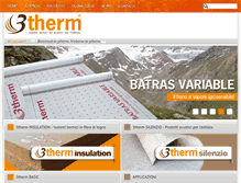 Tablet Screenshot of 3therm.it